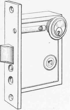 Fig. 34. Lock with Pass Key.