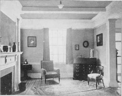 View of Living Room. HOUSE IN WASHINGTON, D. C.