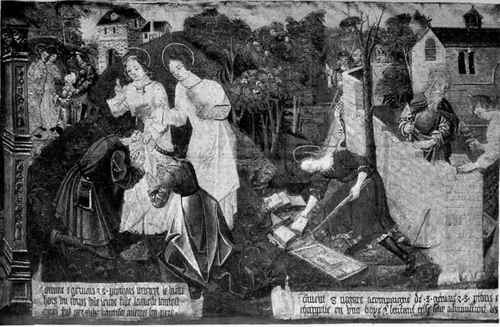Plate no. 75. St.Gervais and St. Protais. French Late Gothic tapestry in the Cathedral of Le Mans