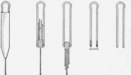 A Crochet Hook Handle for Holding Several Hooks That are Required for Some Lace Work