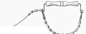 Inexpensive Stringer Made of a Pail Handle and Small Chain