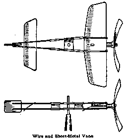 Wire and Sheet Metal Vane