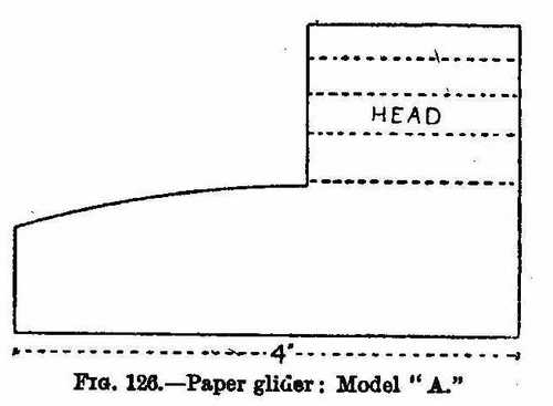 Paper glider: Model 