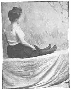 Exercise No. 18: Reclining on back and raising body to sitting position, as per illustration