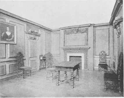 The Oak Panelled Room From Clifford's Inn.