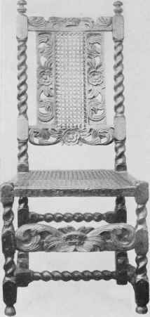 Walnut Chair.