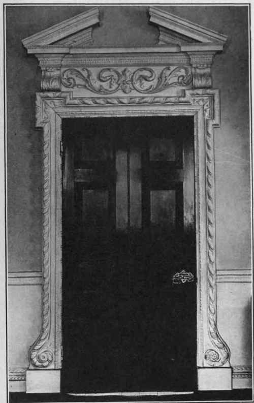 Doorway in Chase House, Annapolis.