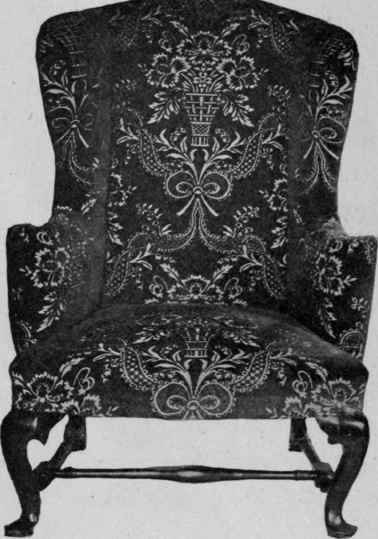 Easy Chair with Dutch Legs, 1750.