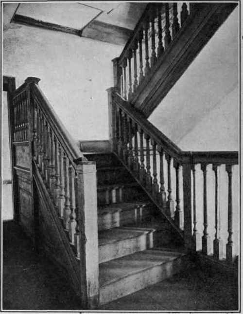 Stairs at Graeme Park, Horsham.