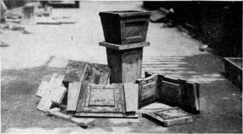 Forms removed from vase and pedestal in which they were made.