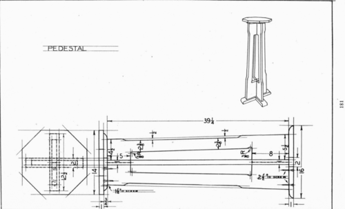 Plate-46-Pedestal-Mechanical-Drawing-68