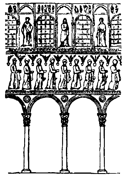 Fig. 17. Arches of S Apollinare Nuovo.