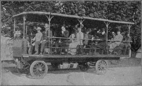 A 1907 Model Sightseeing Car