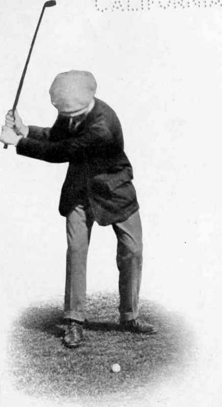 MASHIE SHOT: TOP OF SWING