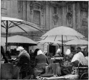 White Umbrellas