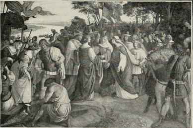 Krimhilde's Arrival In The Country Of The Danube.