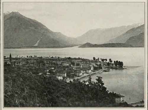 Domaso And The River Adda.