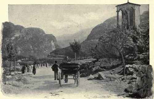 On The Carriage Road To Lake Garda jpg