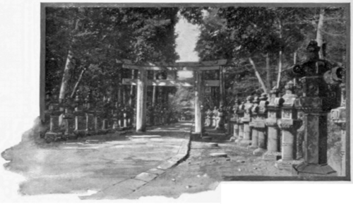 A Torii Or Sacred Gate