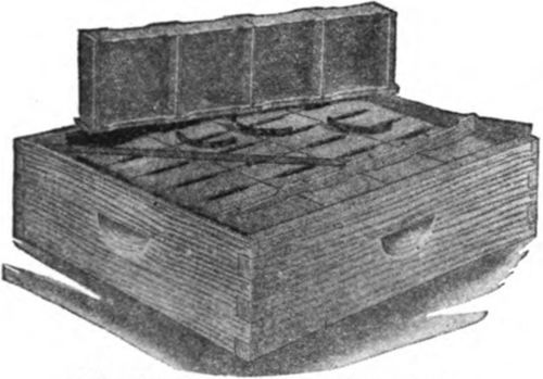 4 1/4x4 1/4x1 7/8 Beeway Section Super.