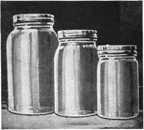 Popular jars for retail sales of honey.