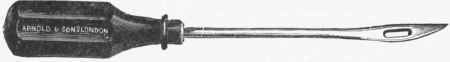 Curved Suture Needle with Eye at Point.