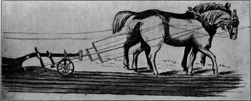 Line of draft so low as to increase friction.