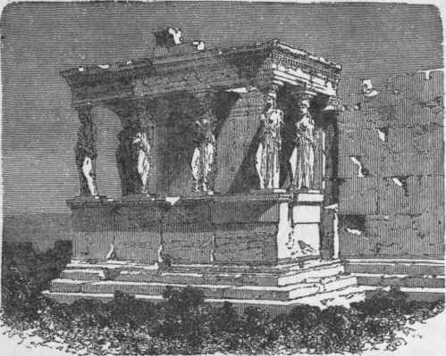 Portico Of The Erectheum, Athens