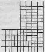 Fig. 49. Proper English Bond, 18 inch wall. Two Courses superposed.