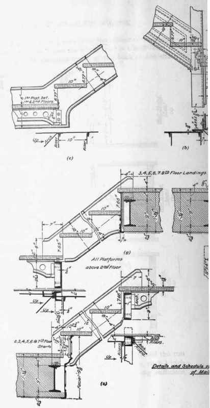 Combined Elevator And Stair Shafts 176