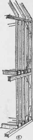 BRACED FRAME AS DEVELOPED FROM NEW ENGLAND COLONIAL
