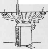 Warm Air Turnace with Pipes