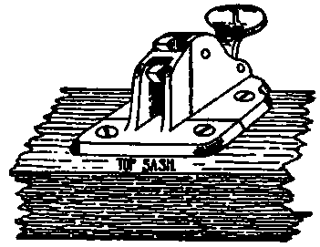 Fig. 427.   Gale Automatic Sash Lock.