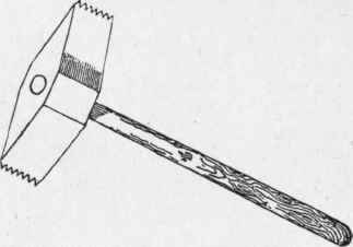 Fig. 72.   Tooth Axe.