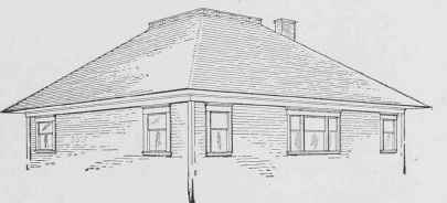 Fig. 167. Hip Roof with Deck