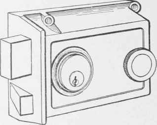 Fig. 27. Rim Lock.