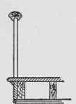 Fig. 37. Section of Top Landing, Baluster, and Rail.