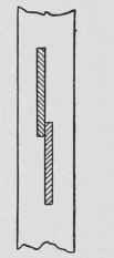 Fig. 38. String Mortises in Long Newel.