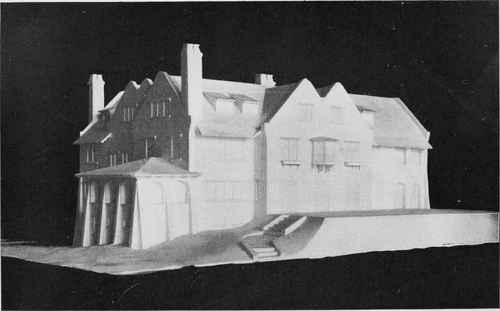ARCHITECTS MODEL OF RESIDENCE FOR MR. FRED PABST, ON OCONOMOWOC LAKE, WIS.
