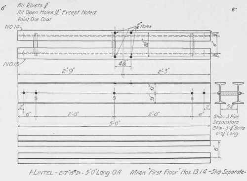 Detailing From Framing Plan Continued 0500225