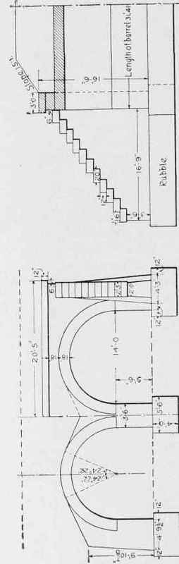 Fig. 76. Stone Arch Culvert. See Fig. 77 for Photographic View.