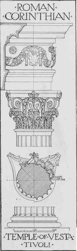 Classic Roman Corinthian Transition From Greek To  0800177