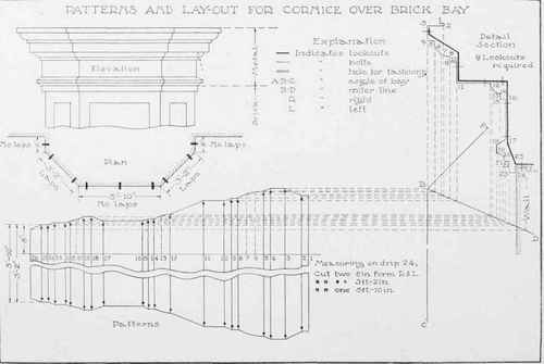 Cornice Over Brick Bay 0900279