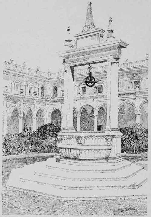 EXAMPLE OF PEN AND INK RENDERING Drawing by N. Max Dunning, Chicago, 111.