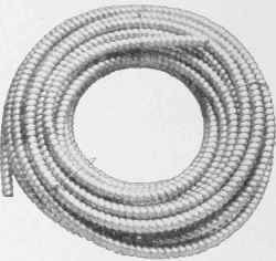 Fig. 4. A 100 Foot Coil of Flexible Steel Conduit. Courtesy of Sprague Electric Co., New York, N.Y.