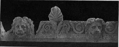 Fragment of Cyma. From the Tholos, Epidauros.