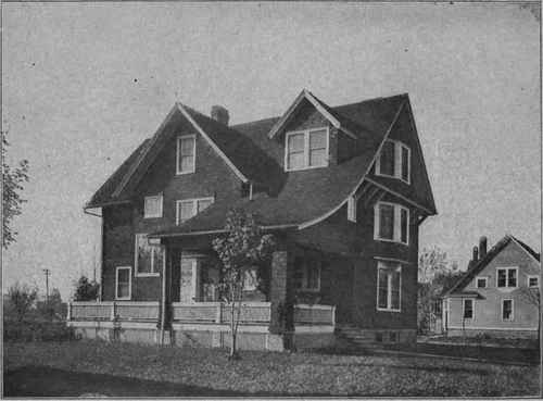 PHOTOGRAPH OF HOUSE SHOWN IN PLAN No. 4.