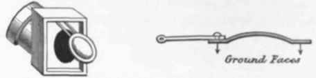 Fig. 357. View of Swing nap valve, and Section of Flap.
