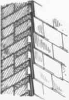 Fig. 57.  Brick Wall with