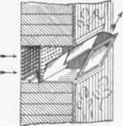Fig. 571.   Sheringham Air Inlet, with Raffle  plates and Inner Wind guard.